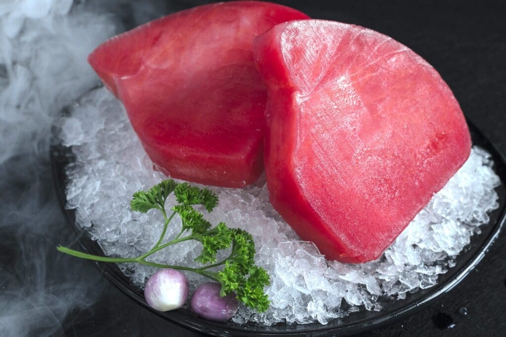 yellowfin tuna meat