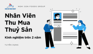 Tuyển dụng nhân viên thu mua thủy hải sản kinh nghiệm trên 2 năm