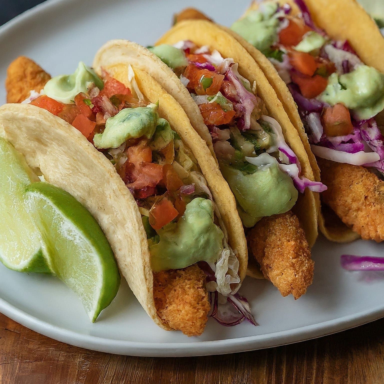 Crispy Breaded Pangasius Tacos