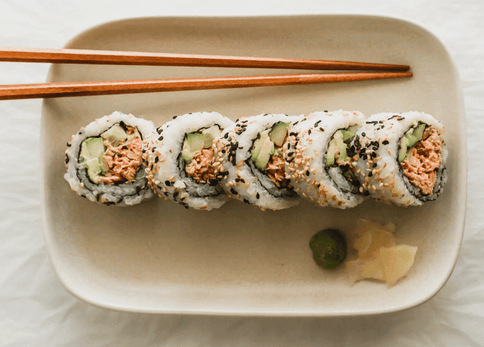 Spicy Tuna Sushi Rolls